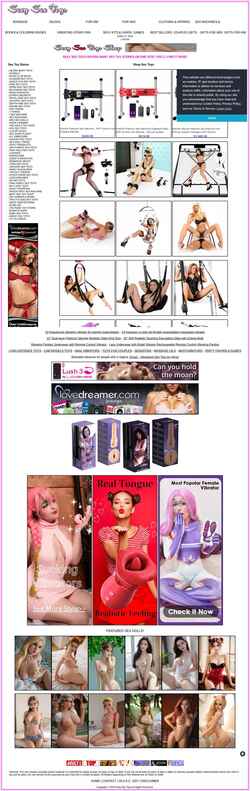 Screenshot ssextoys.com