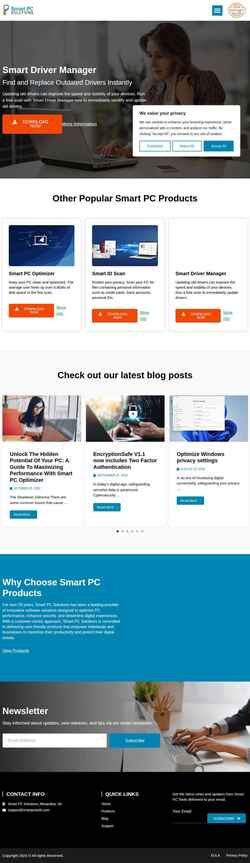 Schermata smartpctools.com