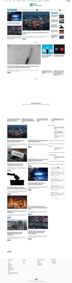 Screenshot www.publictechnology.net