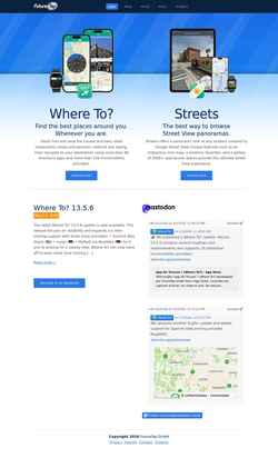 Screenshot www.futuretap.com