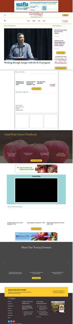 Снимак екрана goodfruit.com
