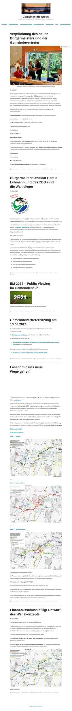Screenshot bibow.org