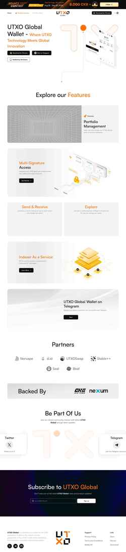 Screenshot utxo.global