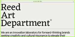 Screenshot reedartdepartment.com