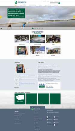 Schermata wdfw.wa.gov