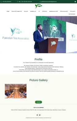 Screenshot pakistanteaassociation.org