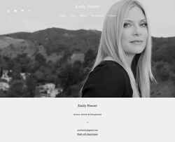 Skärmdump emilyprocter.com