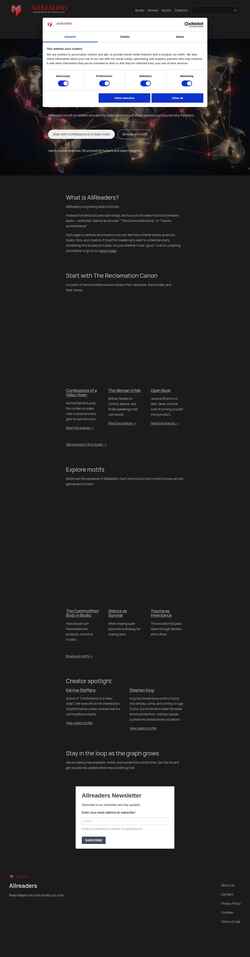 Screenshot allreaders.com