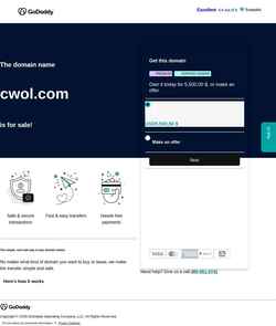 Screenshot cwol.com