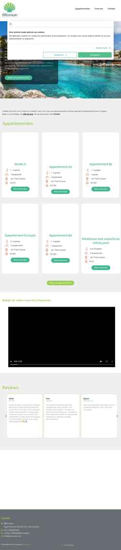 Screenshot bbcuracao.com