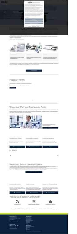 Screenshot www.kruess.com