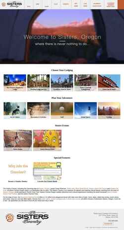 Captura de pantalla www.sisterscountry.com