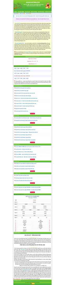 Screenshot soicauviet88.com