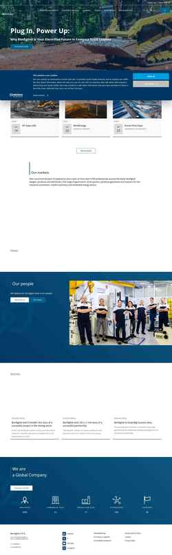 Screenshot www.bonfiglioli.com