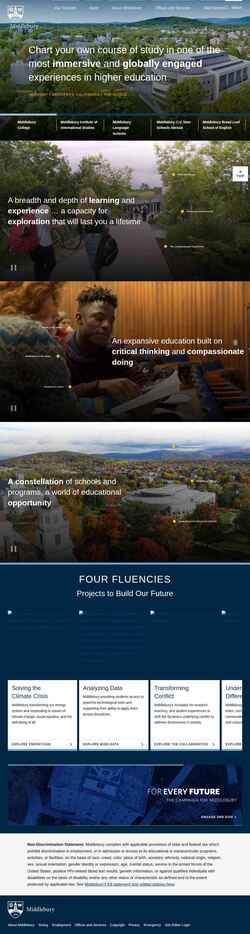 Ekran görüntüsü www.middlebury.edu