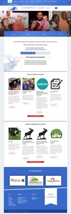 Screenshot www.mooseintl.org