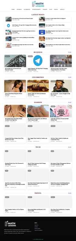 Screenshot math-lessons.site