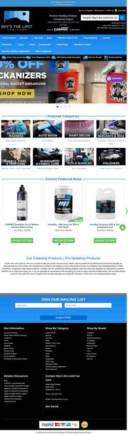 Schermafbeelding www.carpro-us.com