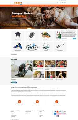 Schermata www.yatego.com