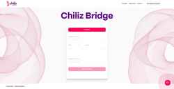 Screenshot bridge.chiliz.com