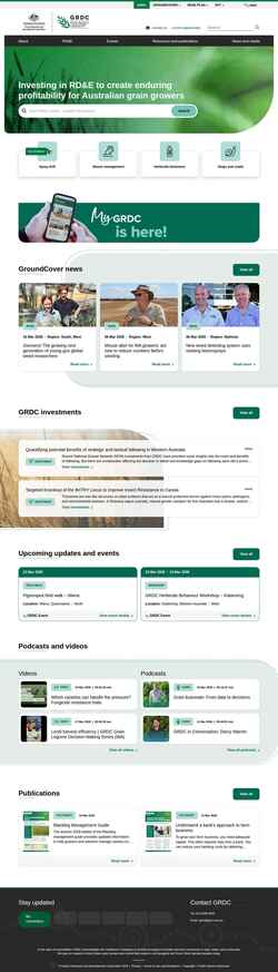 Képernyőkép grdc.com.au
