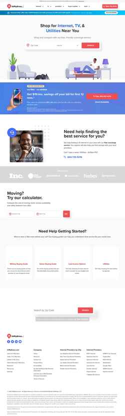 Screenshot www.inmyarea.com