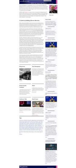 Captura de pantalla martinfowler.com