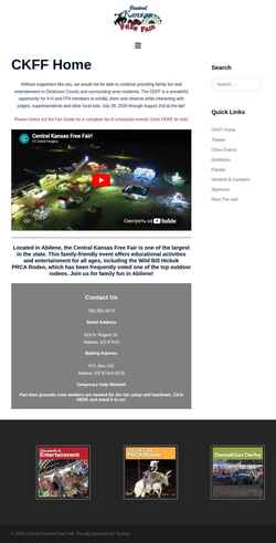 Screenshot www.ckff.net