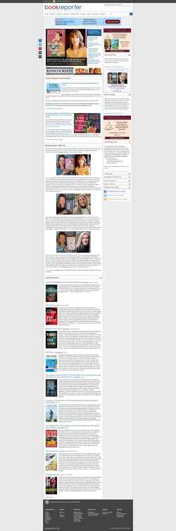 Screenshot www.bookreporter.com