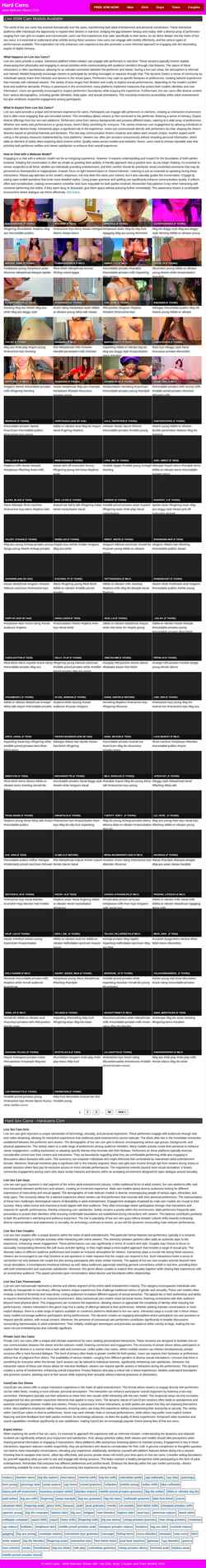 Skjermdump hardcams.com