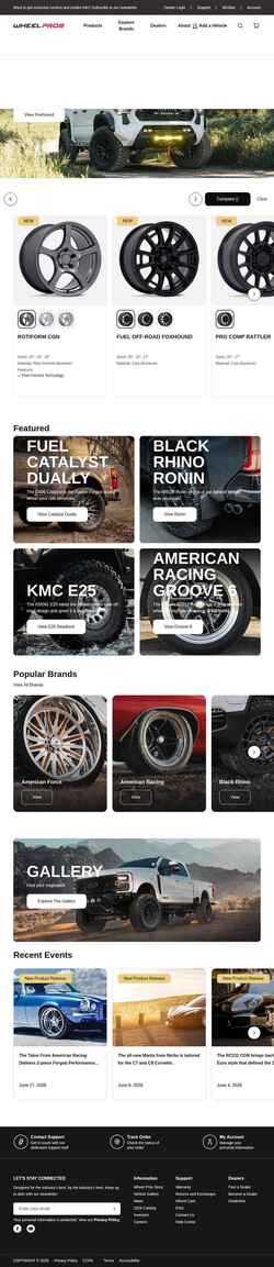 Képernyőkép www.wheelpros.com