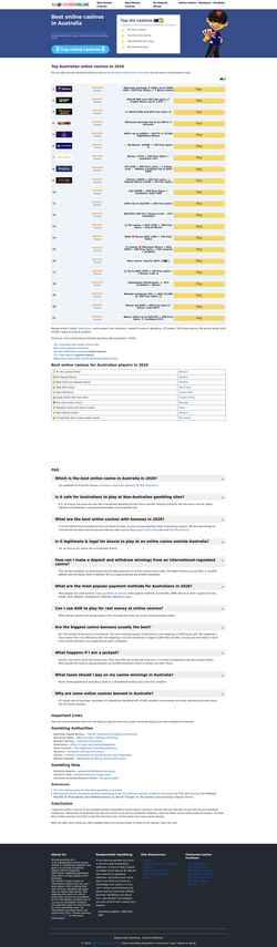 Screenshot aucasinoonline.com