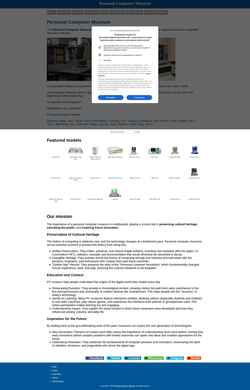 Screenshot personalcomputermuseum.com