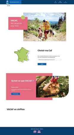 Screenshot www.vacaf.org