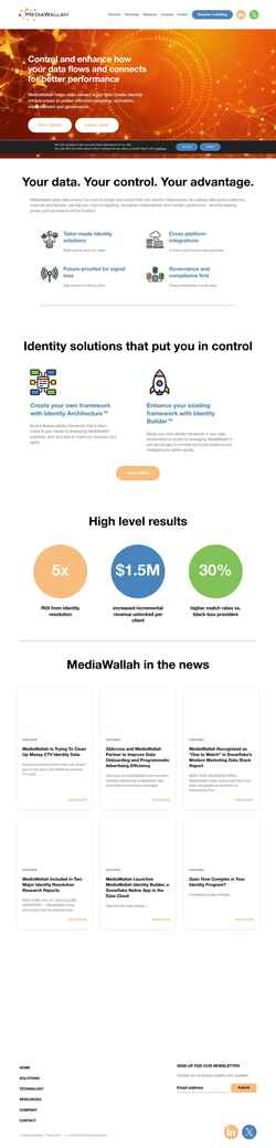 Screenshot mediawallah.com