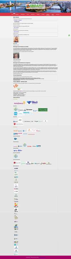 Skærmbillede congressosbrafh.com