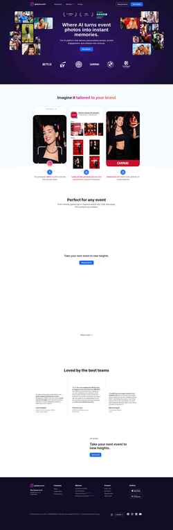 Screenshot business.getpica.com