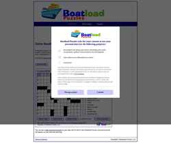 Στιγμιότυπο οθόνης www.boatloadpuzzles.com