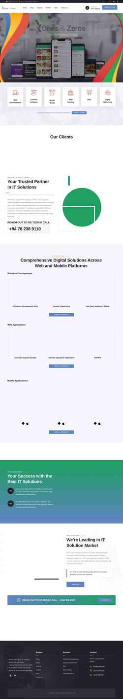 Screenshot onzdev.com