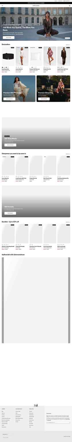 Screenshot doreandrose.com