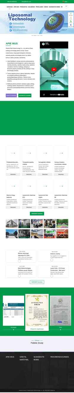 Screenshot lt.herb-factory.com