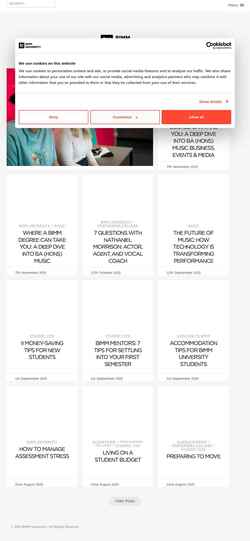 Screenshot blog.bimm.co.uk