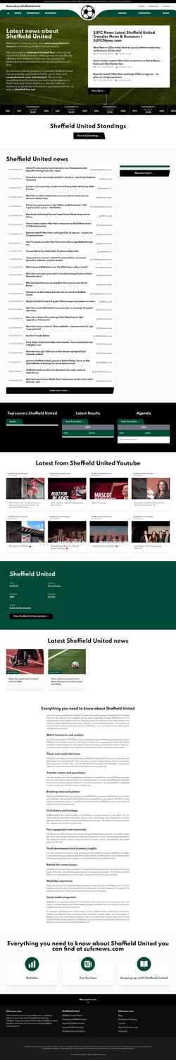 Screenshot sufcnews.com
