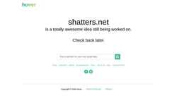 Captura de pantalla shatters.net