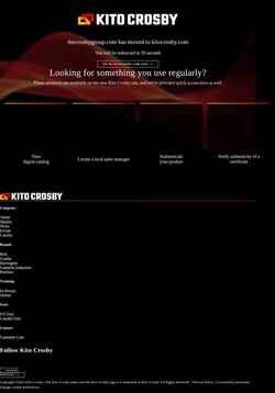 Ekran görüntüsü www.thecrosbygroup.com