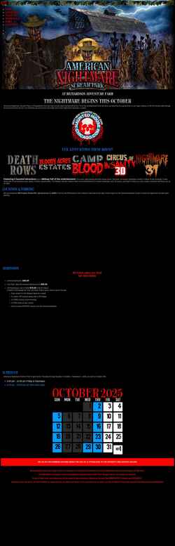 Screenshot scareamerica.net
