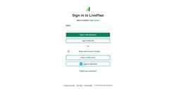 Screenshot app.liveplan.com
