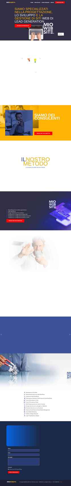Képernyőkép miowebsite.com