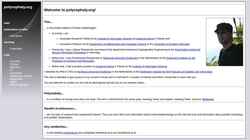 Screenshot polycephaly.org