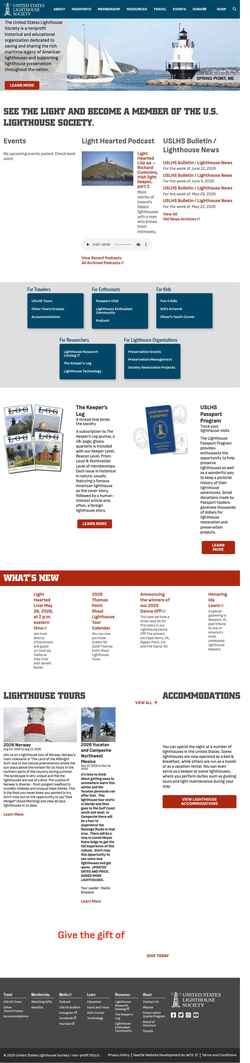 Screenshot uslhs.org